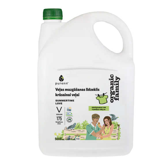 Laundry detergent for colored laundry. Summertime Love 5L